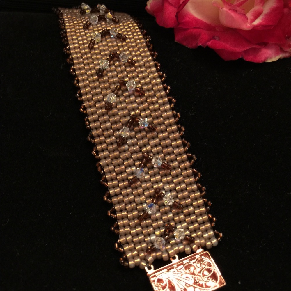 Custom made beaded bracelet